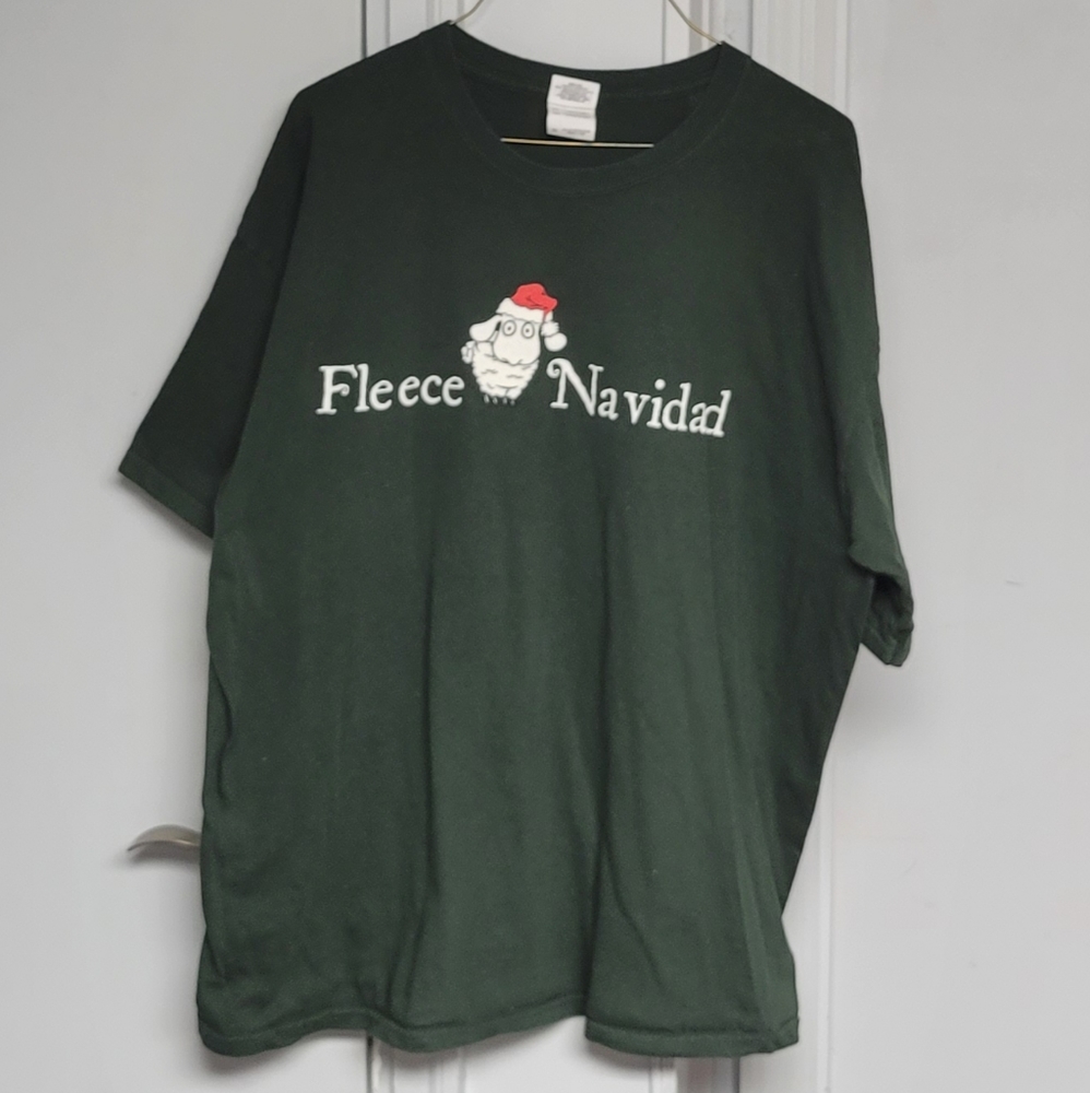 Fleece Navidad Mens Holiday T Shirt